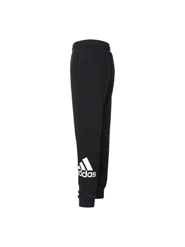 Спортивные штаны adidas Stylish Knit logo Bundle Feet Sports Long Pants Black — изображение 1 из 4, черный