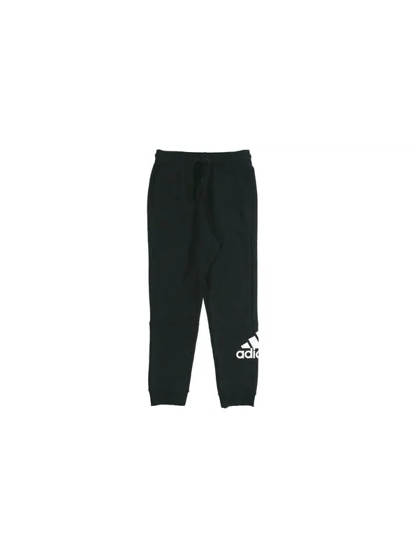 Спортивные штаны adidas Stylish Knit logo Bundle Feet Sports Long Pants Black — изображение 2 из 4, черный