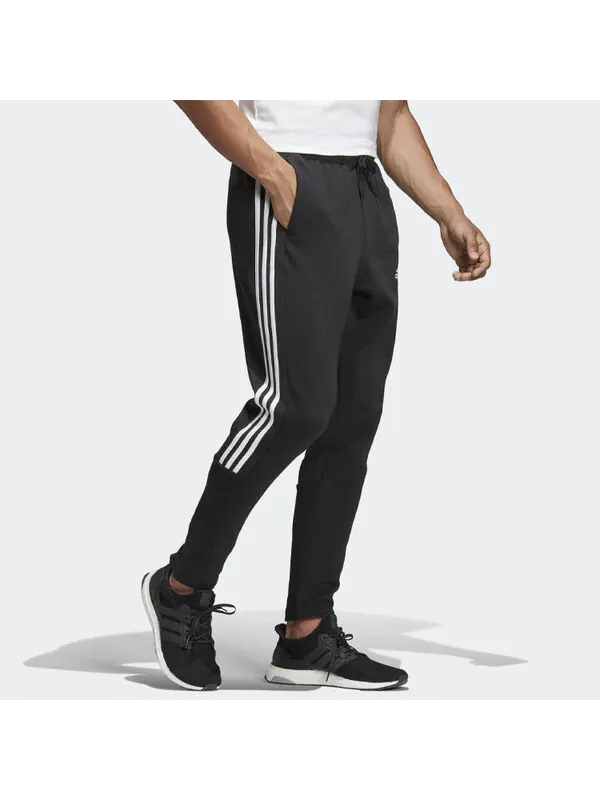 Спортивные штаны adidas Mh 3S Tiro P Fi Sports Stylish Knit Long Pants Black — изображение 3 из 4, черный