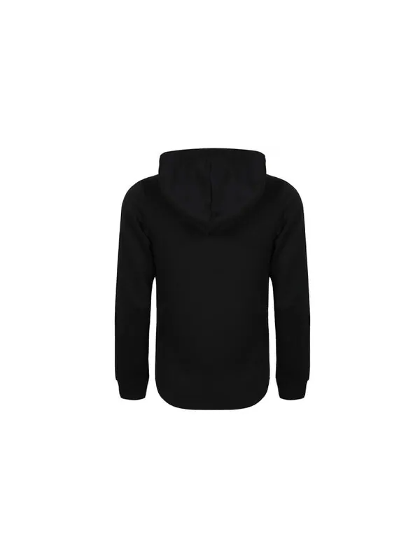 Куртка adidas Printing Sports Fleece Lined hooded Knit Jacket Black — изображение 2 из 4, черный