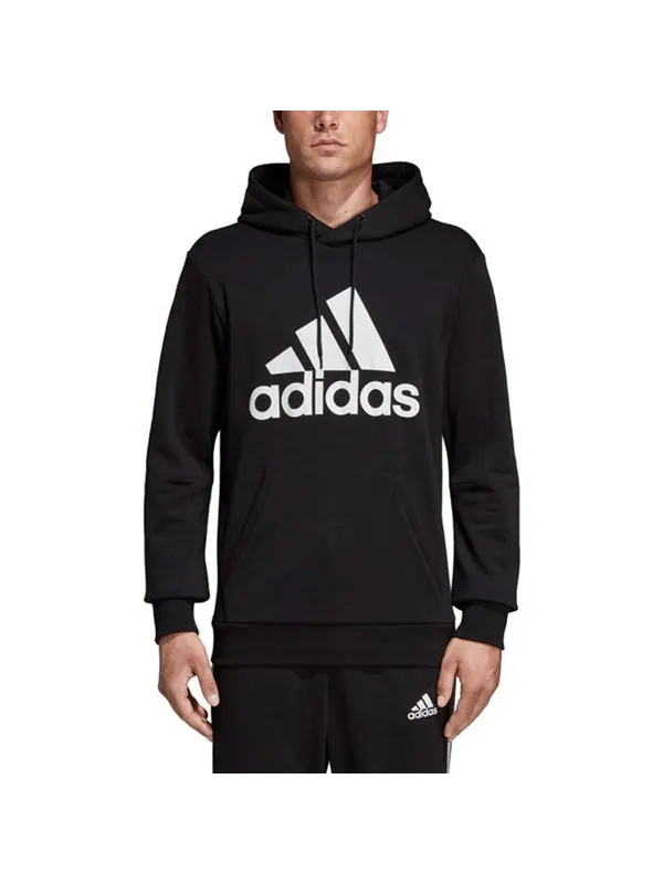 Толстовка men's classic logo autumn black Adidas — изображение 3 из 4, черный