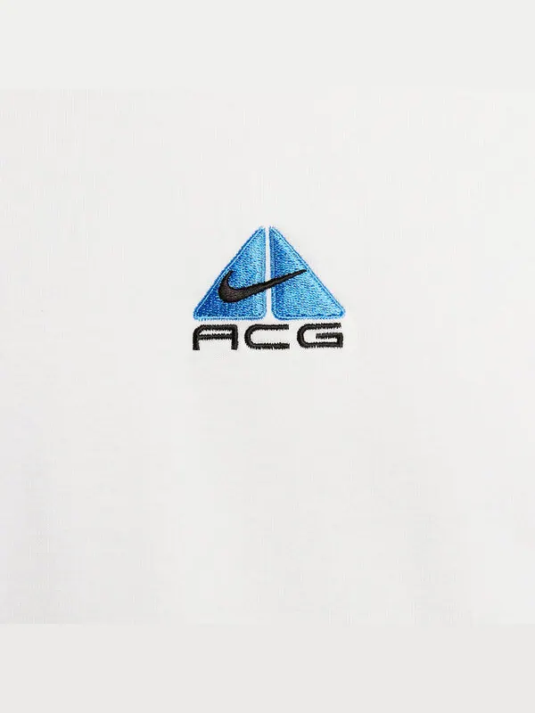 Футболка acg lungs Nike — изображение 3 из 3, белый светлый синий