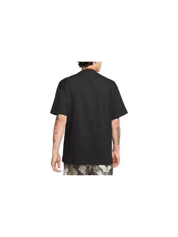 Футболка Nike ACG Front Logo T-Shirt 'Black' — изображение 2 из 4, черный