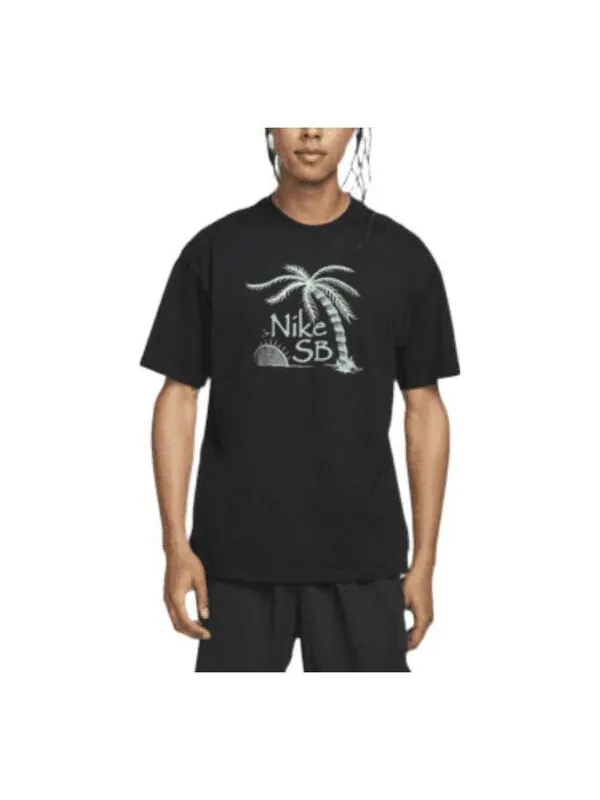 Футболка Nike SB Alphabet Printing Casual Short Sleeve Black — изображение 1 из 2, мульти