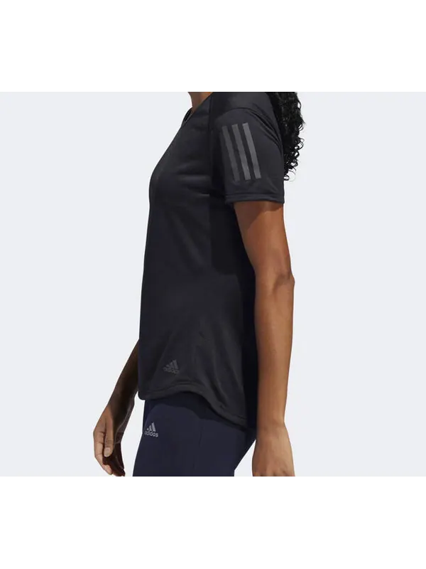 Футболка own the run climalite running short sleeve tee black Adidas — изображение 4 из 4, черный