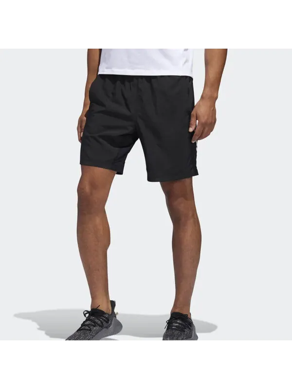 Шорты 4krft tech woven 3-stripes shorts - black Adidas — изображение 3 из 4, черный