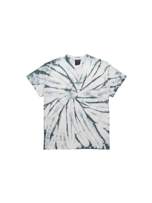Футболка tie dye printing loose knit short sleeve green Air Jordan — изображение 2 из 4, зеленый