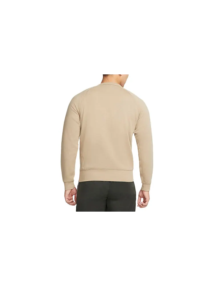 Худи Nike NSW graphic printed crew neck sweatshirt 'Tan' — изображение 2 из 3, хаки