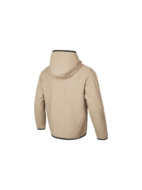 Куртка Nike Sportswear Tech Essentials Lined Woven Full-Zip Hooded Jacket 'Tan', цвет — изображение 2 из 4, бежевый/мульти