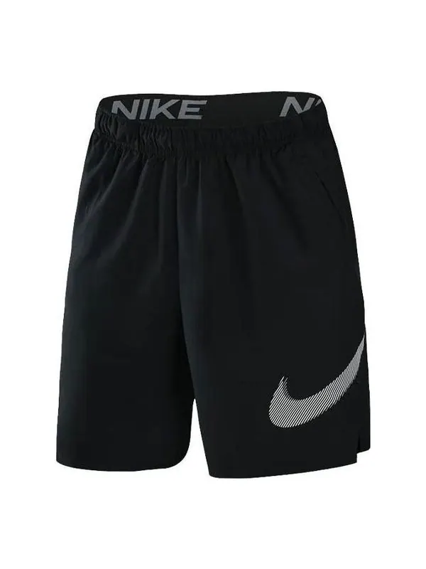 Шорты men's logo sports quick dry breathable shorts black Nike — изображение 1 из 4, мульти