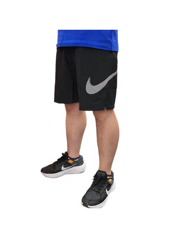 Шорты men's logo sports quick dry breathable shorts black Nike — изображение 3 из 4, мульти