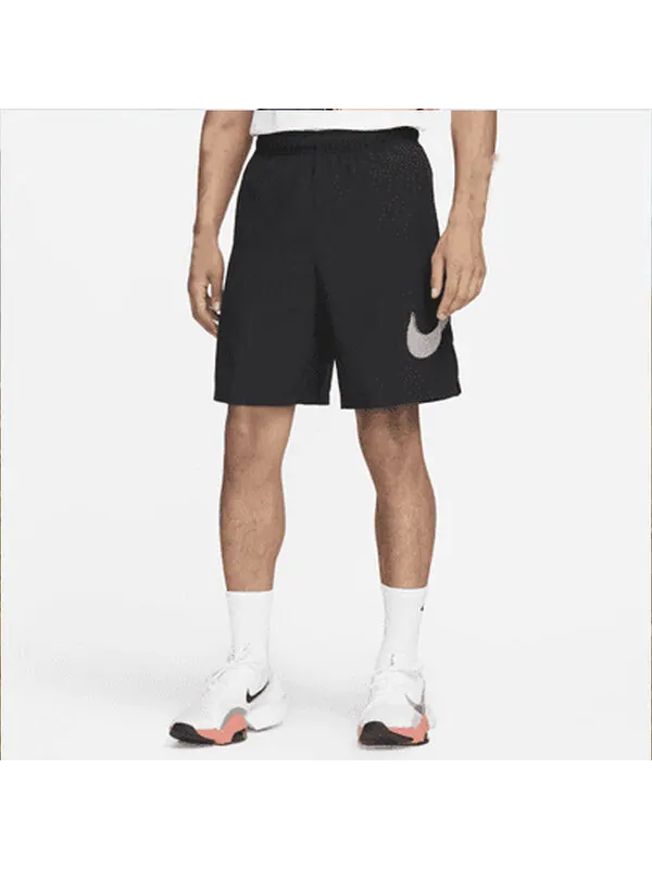 Шорты men's logo sports quick dry breathable shorts black Nike — изображение 4 из 4, мульти
