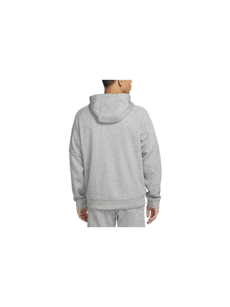 Толстовка Nike Therma-FIT Full-Zip Fitness — изображение 2 из 6, серый