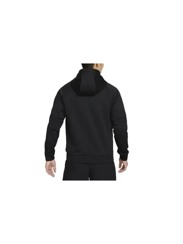 Толстовка Nike Pullover Fitness Hoodie 'Black' — изображение 2 из 3, черный
