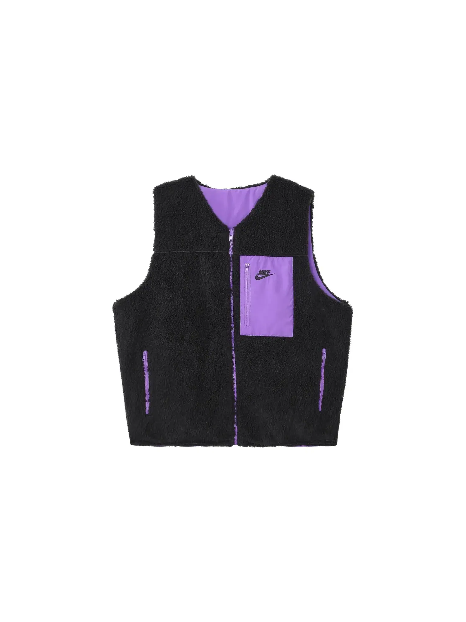 Жилет Nike Club+ Reversible Winterized — изображение 4 из 4, фиолетовый