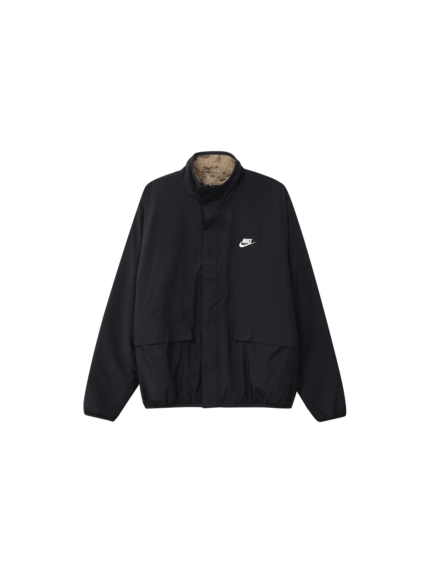 Куртка Nike Sportswear Club Fleece Plus Reversible Winterized — изображение 1 из 6, черный