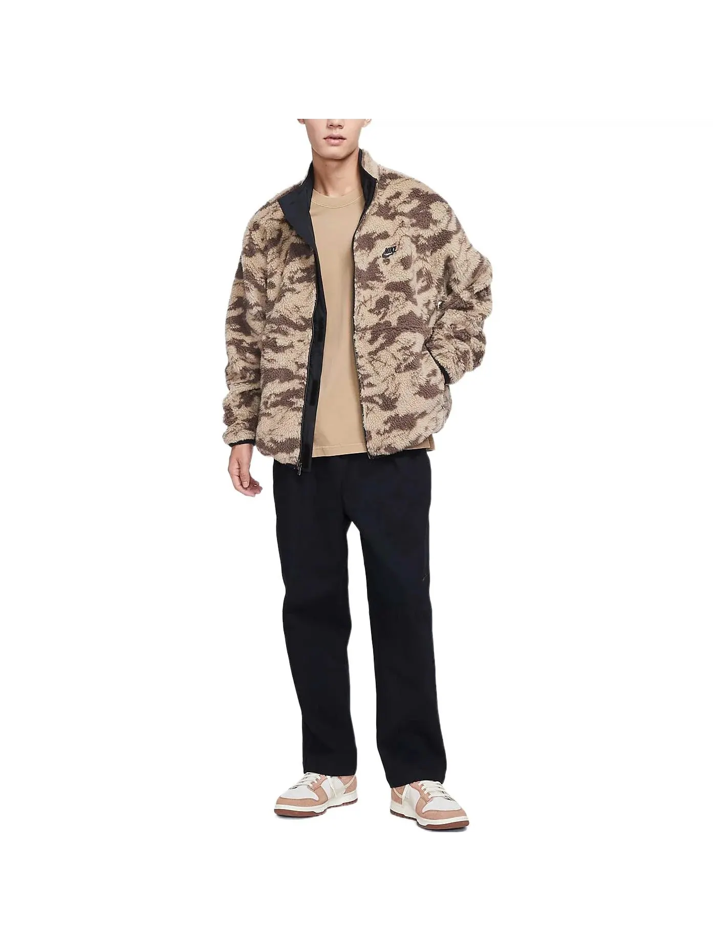 Куртка Nike Sportswear Club Fleece Plus Reversible Winterized — изображение 5 из 6, черный