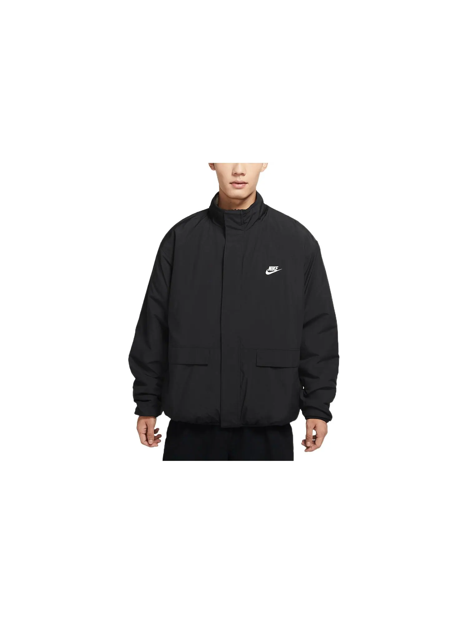 Куртка Nike Sportswear Club Fleece Plus Reversible Winterized — изображение 6 из 6, черный