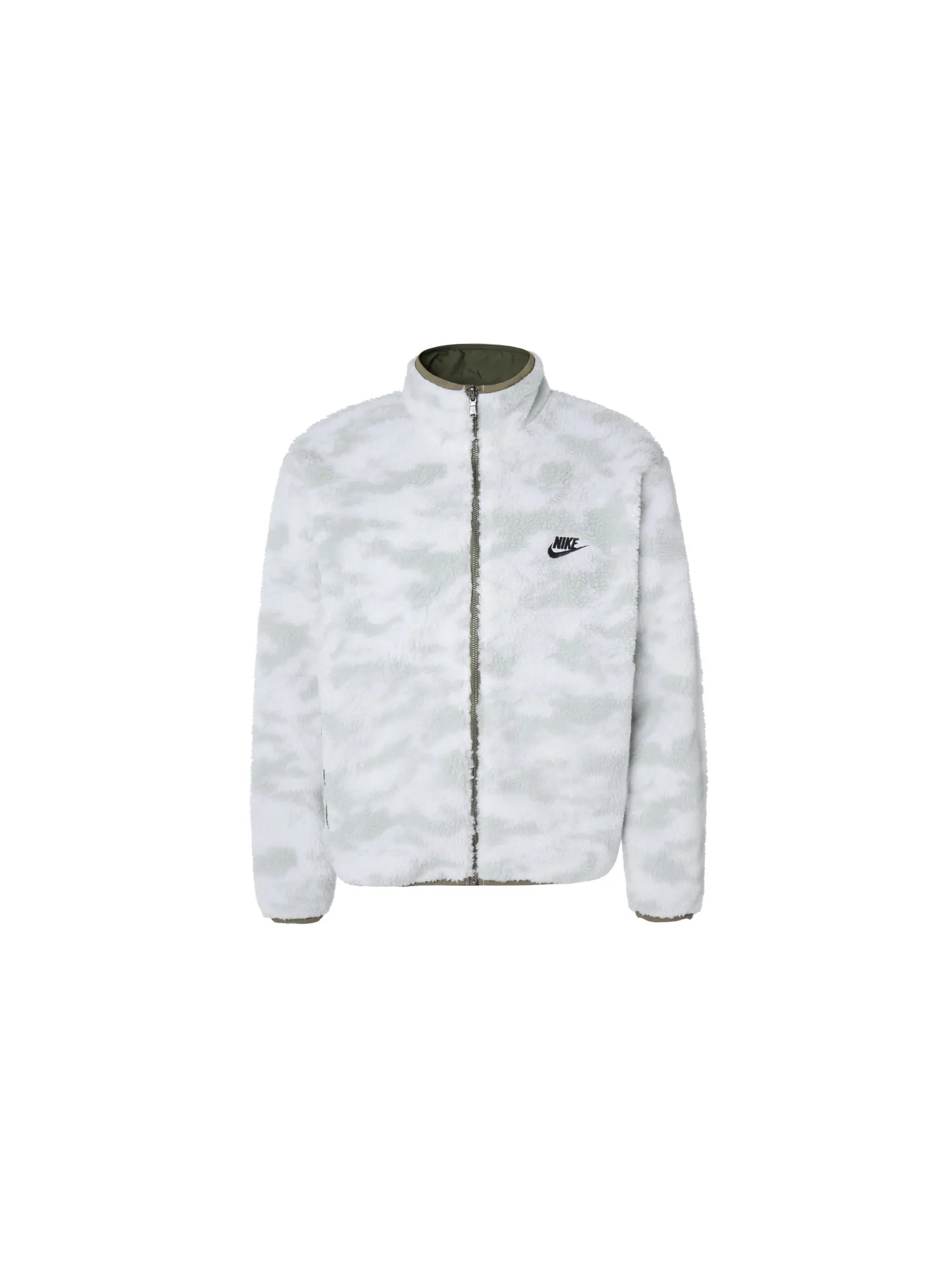 Куртка Nike Sportswear Club Fleece Plus Reversible Winterized — изображение 1 из 2, белый