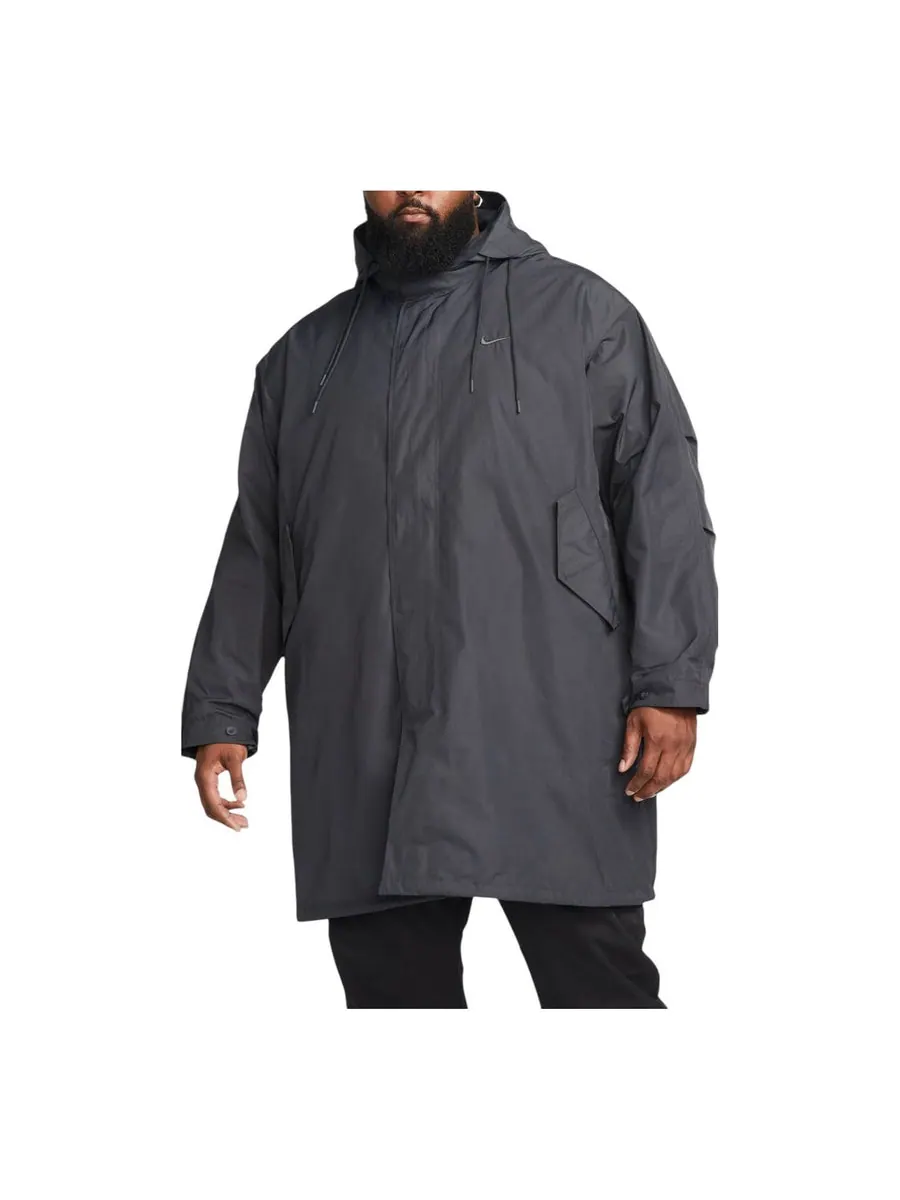 Куртка Nike Therma-Fit Life 3-in-1 Parka Jacket 'Smoke Grey' — изображение 1 из 4, серый