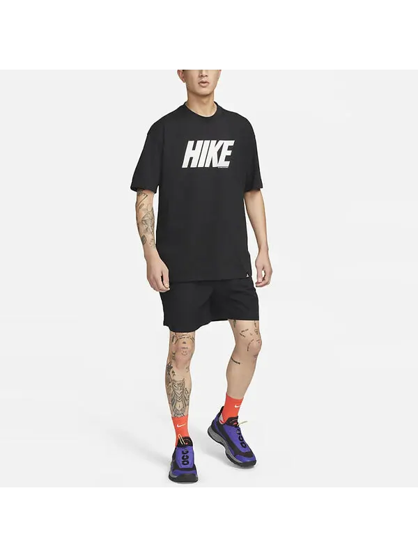 Футболка Nike SS22 ACG Alphabet Pattern Round Neck Pullover Short Sleeve Black — изображение 3 из 4, мульти