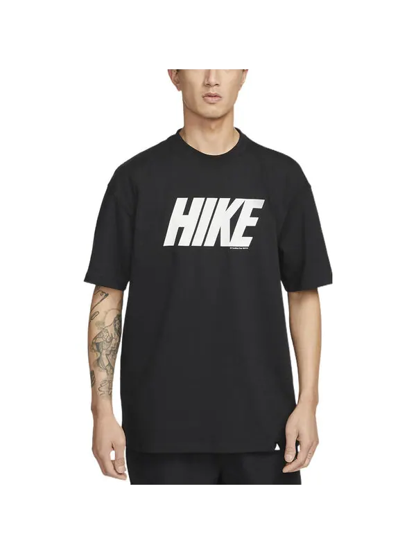 Футболка Nike SS22 ACG Alphabet Pattern Round Neck Pullover Short Sleeve Black — изображение 4 из 4, мульти