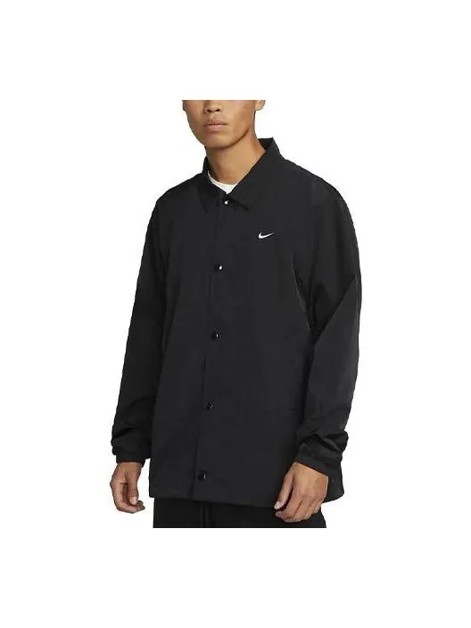 Куртка Nike Authentics Coach Jacket 'Black' — изображение 1 из 3, черный