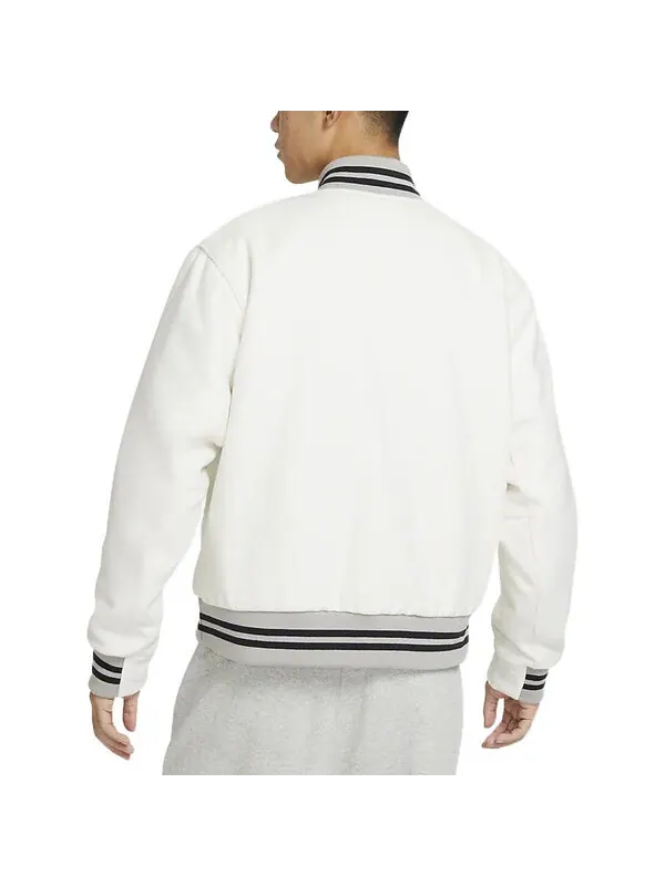 Куртка Nike Varsity Jacket 'White' — изображение 4 из 4, белый/мульти