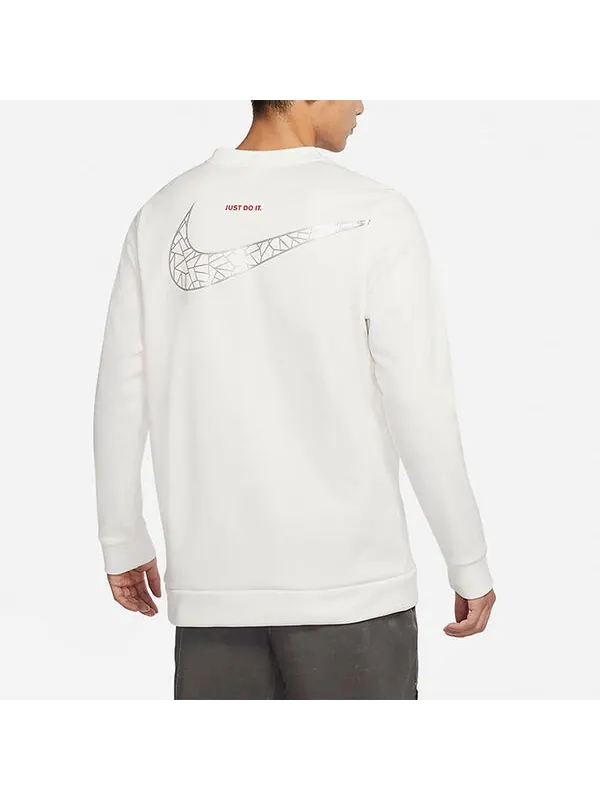 Толстовка Nike CNY Chinese New Year's Edition Therma-fit Casual Breathable Training Round Neck — изображение 4 из 4, белый