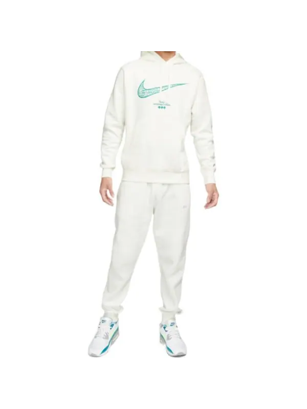 Толстовка cny chinese new year's edition logo printing knit fleece white Nike — изображение 3 из 4, белый