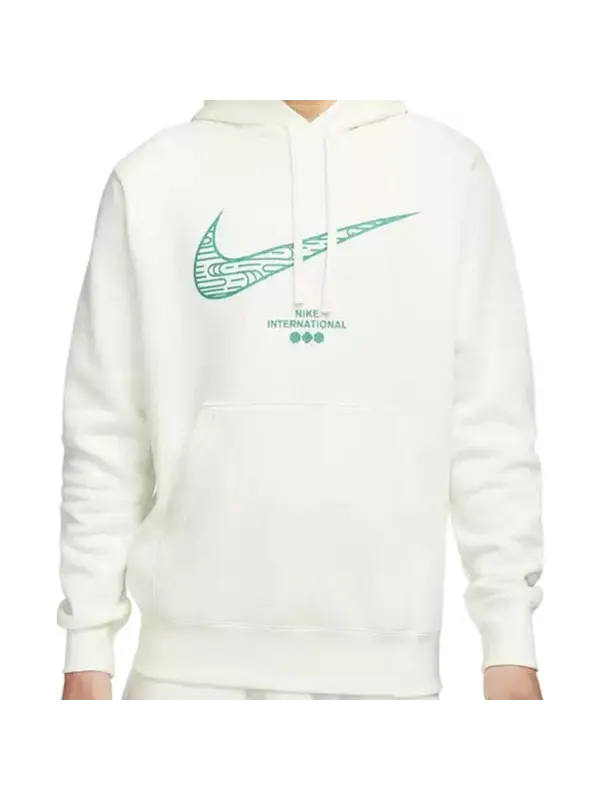 Толстовка cny chinese new year's edition logo printing knit fleece white Nike — изображение 4 из 4, белый
