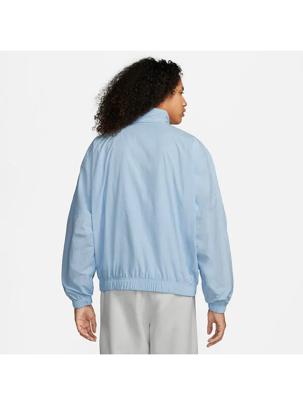 Куртка Nike Sportswear Solo Swoosh Track Jacket 'Celestine Blue' — изображение 3 из 4, синий/белый