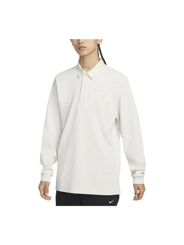 Рубашка соло swoosh регби топ Nike — изображение 1 из 3, белый