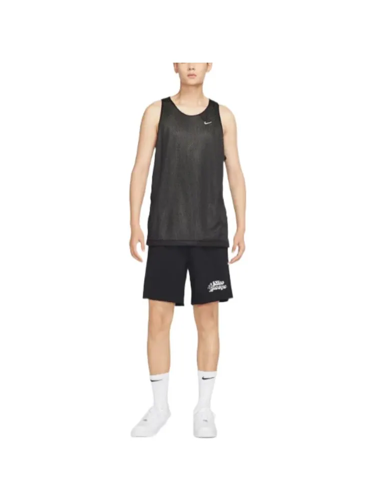 Топ Nike Standard Issue Dri-FIT tank 'Black' — изображение 3 из 3, черный
