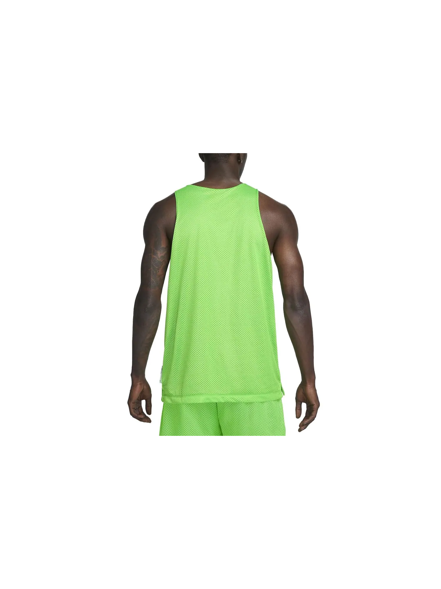 Джерси Nike Dri-FIT Standard Issue Quick-Dry Reversible Basketball Jersey 'Light Green Grey' — изображение 2 из 4, зеленый