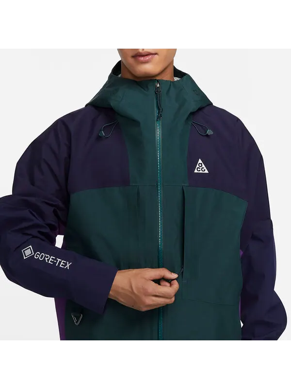 Куртка storm fit куртка acg Nike — изображение 2 из 4, зеленый/фиолетовый