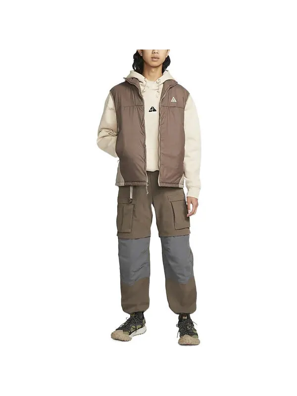 Жилеты acg therma fit adv полноразмерный жилет на молнии Nike — изображение 2 из 2, коричневый/мульти