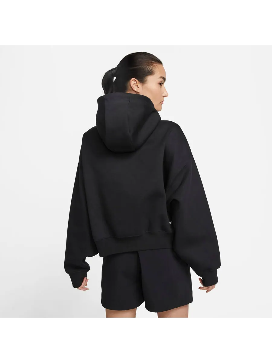 Худи Nike ACG Therma-FIT Tuff Knit Fleece Hoodie 'Black' — изображение 2 из 5, черный