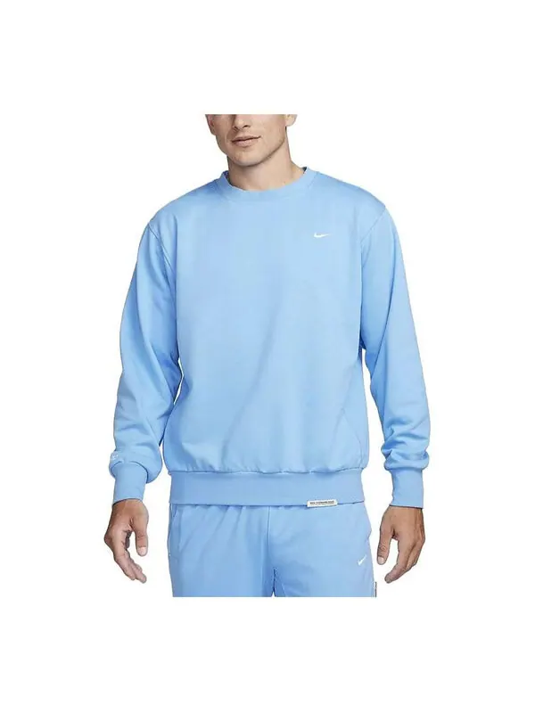 Свитера dri fit стандартный выпуск с круглым вырезом Nike — изображение 1 из 1, синий