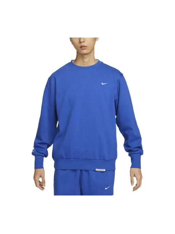 Толстовка Nike Dri-Fit Standard Issue Crew 'Blue' — изображение 1 из 3, синий
