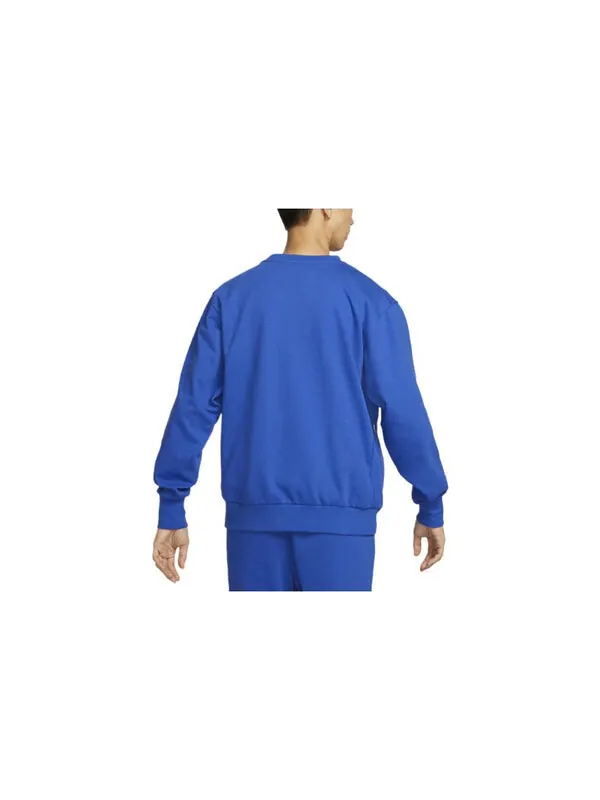Толстовка Nike Dri-Fit Standard Issue Crew 'Blue' — изображение 2 из 3, синий