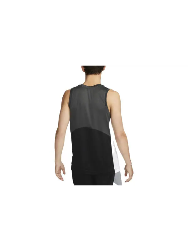 Футболка dri fit стартовая 5 баскетбольная майка Nike — изображение 2 из 3, серый/мульти