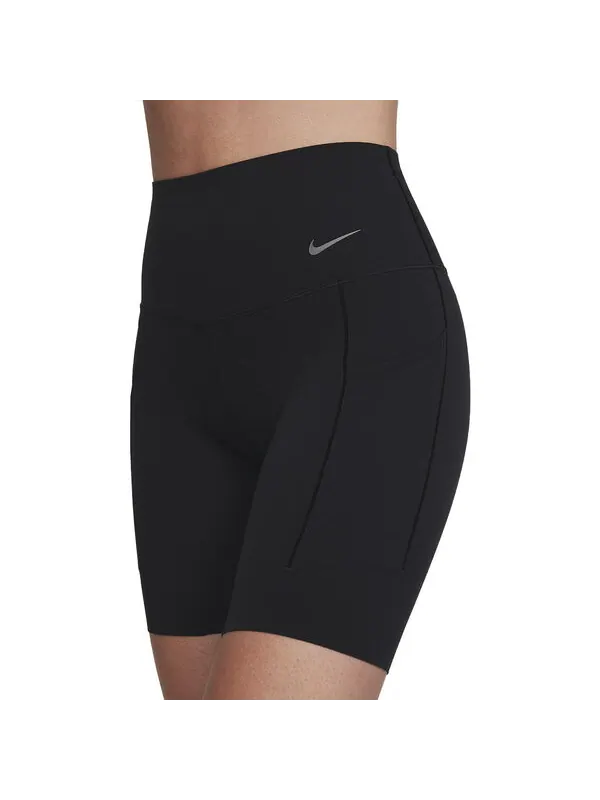 Шорты dri fit universa средней поддержки шорты с карманами Nike — изображение 1 из 4, черный