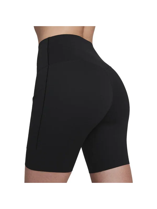 Шорты dri fit universa средней поддержки шорты с карманами Nike — изображение 2 из 4, черный