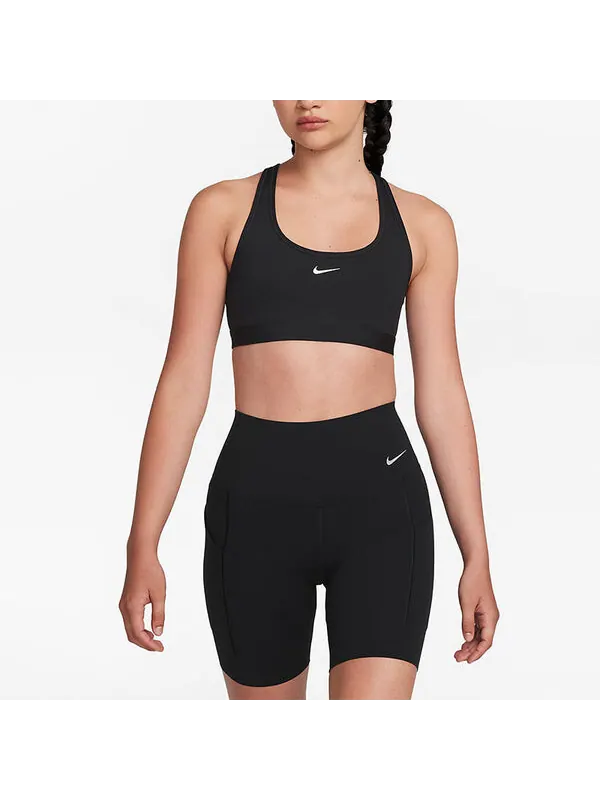 Шорты dri fit universa средней поддержки шорты с карманами Nike — изображение 3 из 4, черный