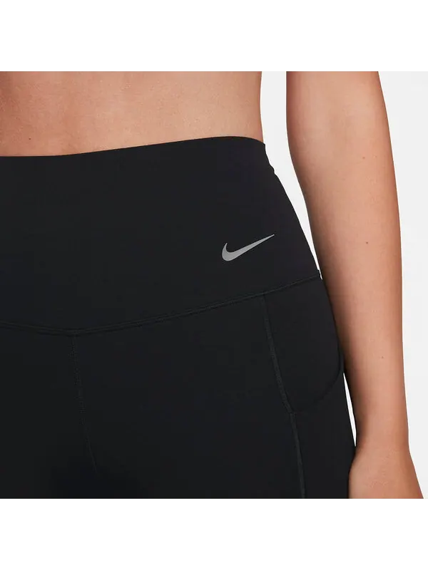 Шорты dri fit universa средней поддержки шорты с карманами Nike — изображение 4 из 4, черный