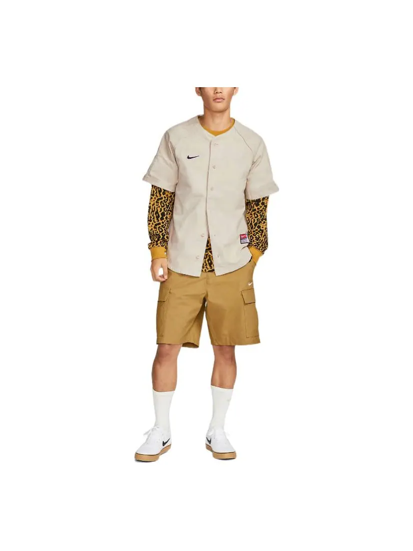 Футболка Nike SB Skateboard с коротким рукавом, однотонная, с вышитым логотипом, унисекс — изображение 1 из 1, мульти
