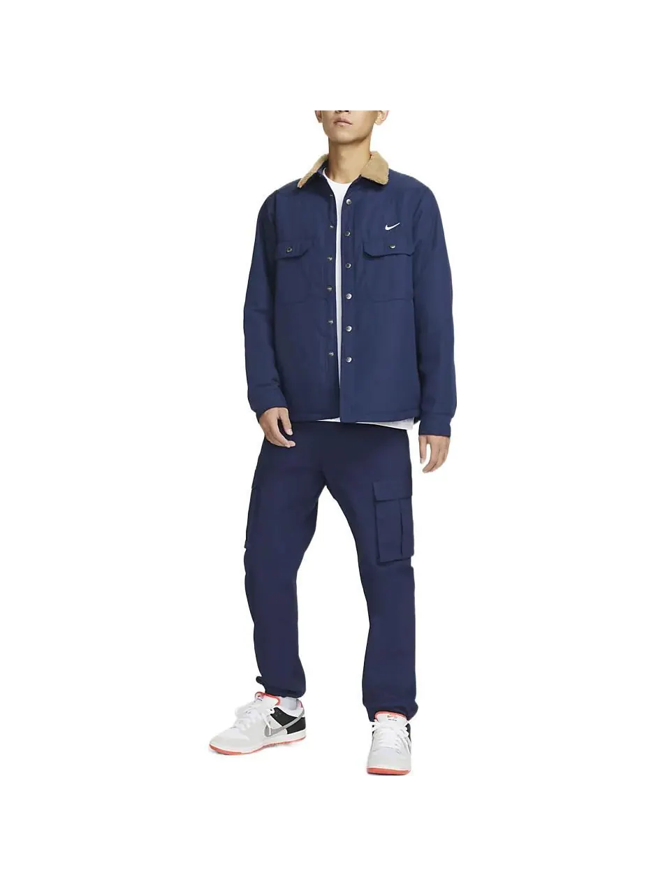 Мужская куртка Nike SB Padded Flannel — изображение 3 из 5, синий