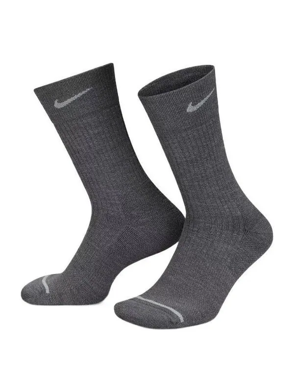 Носки повседневные шерстяные носки с мягкой подкладкой Nike — изображение 1 из 2, серый/бежевый