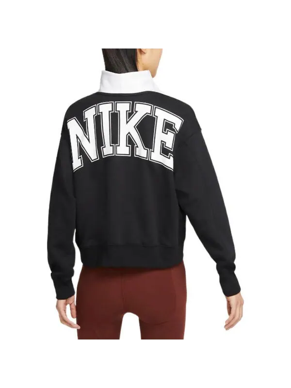 Свитера nsw team флисовый топ Nike — изображение 3 из 3, черный/белый/красный